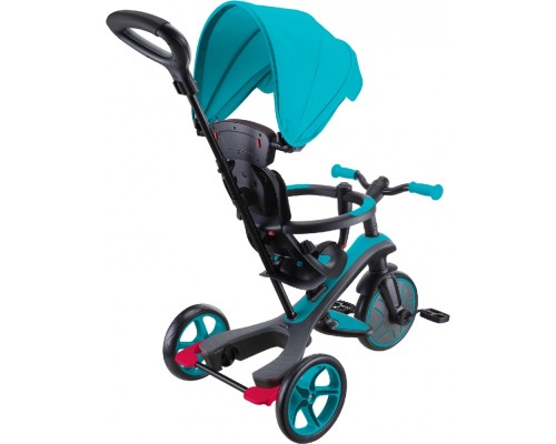 Дитячий велосипед Globber Explorer Trike 4 в 1, бірюзовий (634-105)