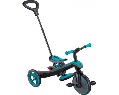 Дитячий велосипед Globber Explorer Trike 4 в 1, бірюзовий (634-105)