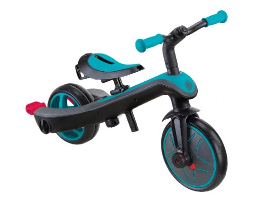 Дитячий велосипед Globber Explorer Trike 4 в 1, бірюзовий (634-105)