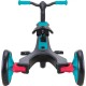 Дитячий велосипед Globber Explorer Trike 4 в 1, бірюзовий (634-105)