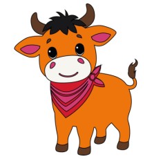 Картина по номерам ArtCraft Бичок 25х30 см (15108-AC)