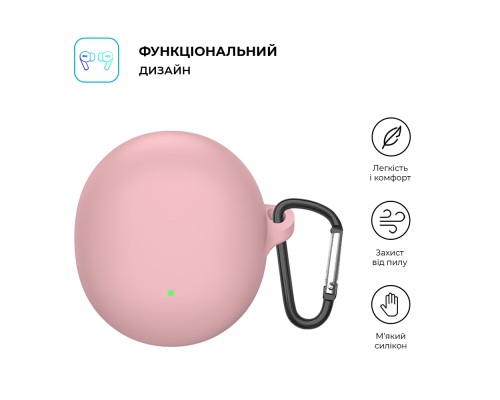 Чохол для навушників Armorstandart Hang Case для OPPO Enco Air3 Pink (ARM79942)