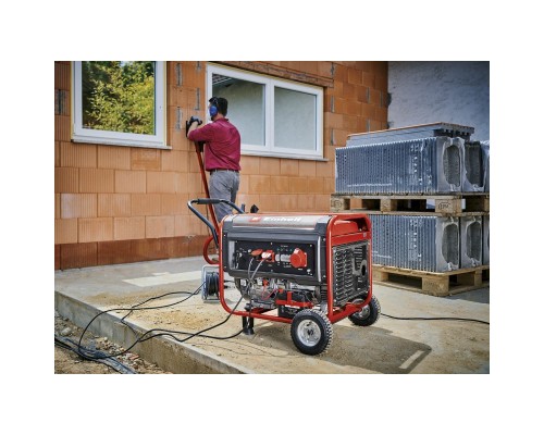Генератор Einhell TC-PG 65/E5, 230В/380В, 3.6кВт (макс. 6.51кВт), електростарт, 25л, 83кг (4152610)