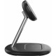 Зарядний пристрій Canyon wireless charger WCS-205 15W Qi2 2in1 w/o adapter Black (CNS-WCS205BW/A)
