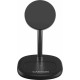 Зарядний пристрій Canyon wireless charger WCS-205 15W Qi2 2in1 w/o adapter Black (CNS-WCS205BW/A)