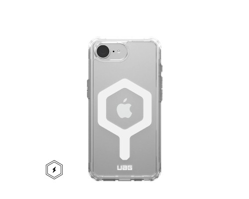 Чохол до мобільного телефона UAG iPhone 16E (4th Gen, 2025), Plyo MagSafe, Ice/White (114501114341)
