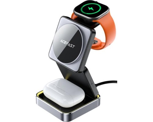 Зарядний пристрій Acefast Wireless QI 3in1 15W E20 (6974316283478)
