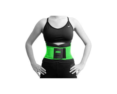Пояс компресійний MadMax MFA-277 Slimming belt Black/neon green L (MFA-277-GRN_L)