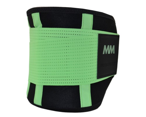Пояс компресійний MadMax MFA-277 Slimming belt Black/neon green L (MFA-277-GRN_L)
