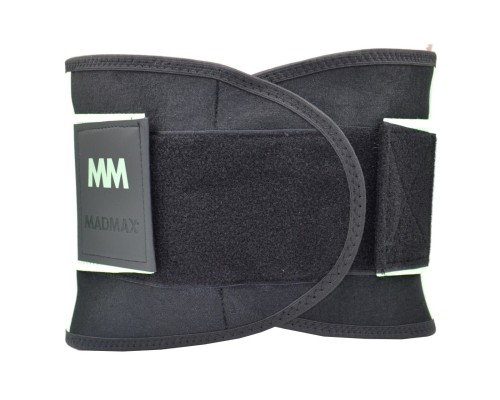 Пояс компресійний MadMax MFA-277 Slimming belt Black/neon green L (MFA-277-GRN_L)