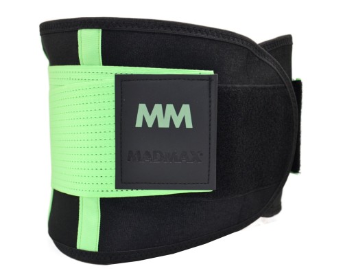 Пояс компресійний MadMax MFA-277 Slimming belt Black/neon green L (MFA-277-GRN_L)
