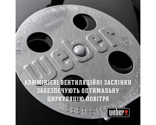 Гриль-барбекю Weber Original Kettle E-5730 57 см Black (14201004)
