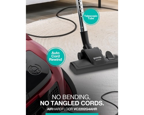 Пилосос Gorenje VC 2202 G4AHR (VC2202G4AHR)