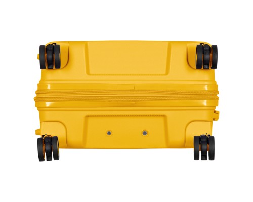 Набір валіз 2E Aero (L+M+S), бурштиново-жовті (2E-SPP-AERO-SET3-AY)