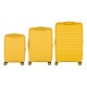 Набір валіз 2E Aero (L+M+S), бурштиново-жовті (2E-SPP-AERO-SET3-AY)
