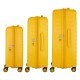 Набір валіз 2E Aero (L+M+S), бурштиново-жовті (2E-SPP-AERO-SET3-AY)