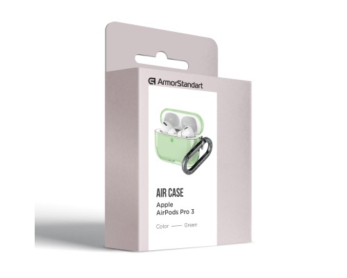 Чохол для навушників Armorstandart Air для Apple Airpods Pro 3 Green (ARM88305) (ARM88305)