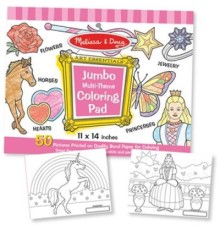 Набір для творчості Melissa&Doug Альбом раскрасок для девочек (MD4225)