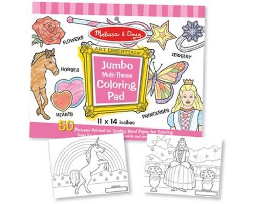 Набір для творчості Melissa&Doug Альбом раскрасок для девочек (MD4225)