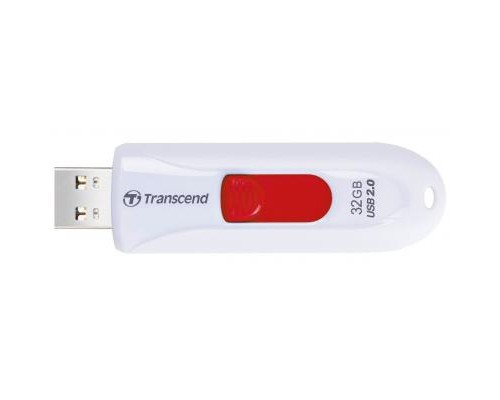 USB флеш накопичувач Transcend 32GB JetFlash 590 White USB 2.0 (TS32GJF590W)