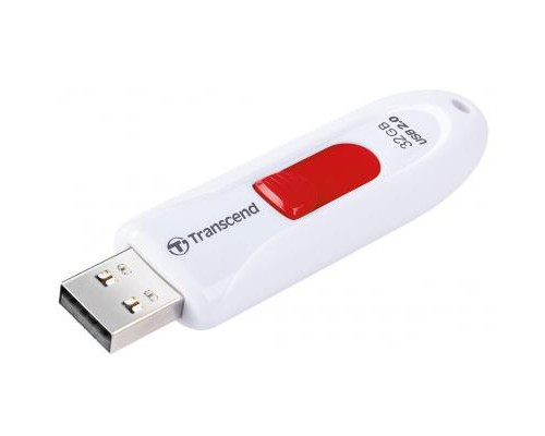 USB флеш накопичувач Transcend 32GB JetFlash 590 White USB 2.0 (TS32GJF590W)