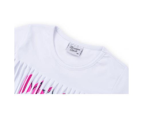 Набір дитячого одягу Breeze футболка із зірочками з шортами (9036-98G-white)