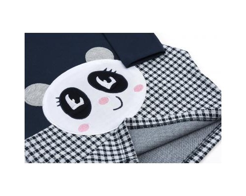 Плаття дитяче Breeze з пандою (10565-98G-blue)