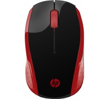 Мишка HP 200 Red (2HU82AA)