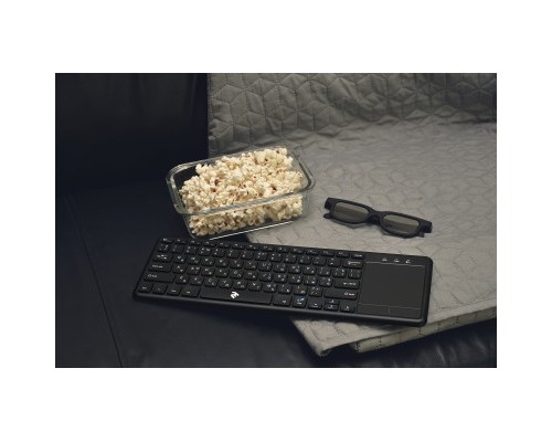 Клавіатура 2E KT100 Touch Wireless Black (2E-KT100WB)