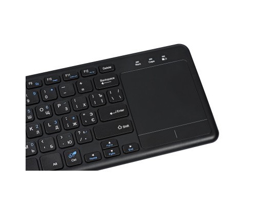 Клавіатура 2E KT100 Touch Wireless Black (2E-KT100WB)