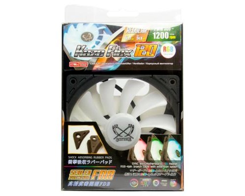 Кулер до корпусу Scythe Kaze Flex 120 mm RGB PWM (SU1225FD12MR-RHP)