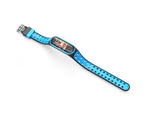 Ремінець до фітнес браслета BeCover Colour Style для Xiaomi Mi Smart Band 5 Black-Blue (705154)