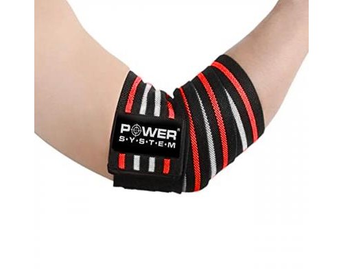Бинт для спорту Power System PS-3600 Red/Black (PS-3600_Red-Black)