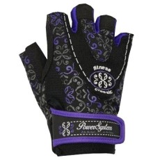 Рукавички для фітнесу Power System Classy Woman PS-2910 XS Purple (PS_2910_XS_Black/Purple)