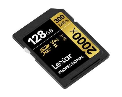 Карта пам'яті Lexar 128GB SDXC class 10 UHS-II 2000x Professional (LSD2000128G-BNNNG)