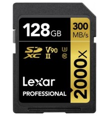 Карта пам'яті Lexar 128GB SDXC class 10 UHS-II 2000x Professional (LSD2000128G-BNNNG)