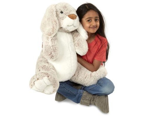 М'яка іграшка Melissa&Doug плюшевий кролик Джамбо, 61 см (MD30404)