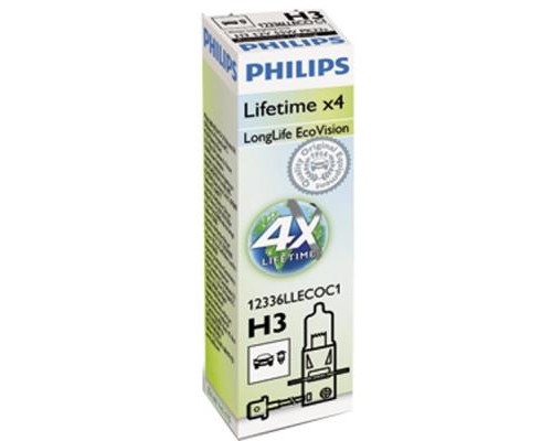 Автолампа Philips галогенова 55W (12336 LLECO C1)