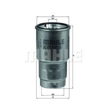Фільтр паливний Mahle KC100D