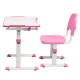 Парта зі стільцем FunDesk Olea Pink (516042)