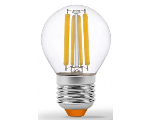 Лампочка Videx Filament G45F 6W E27 3000K 220V (VL-G45F-06273)