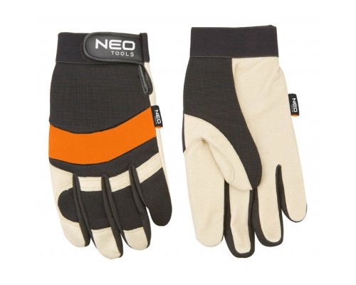 Захисні рукавиці Neo Tools шкіра р. 10.5 (97-606)