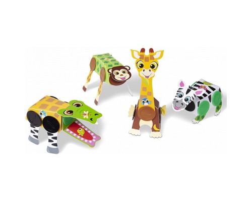 Набір для творчості Melissa&Doug Веселі тварини Сафарі (MD30190)