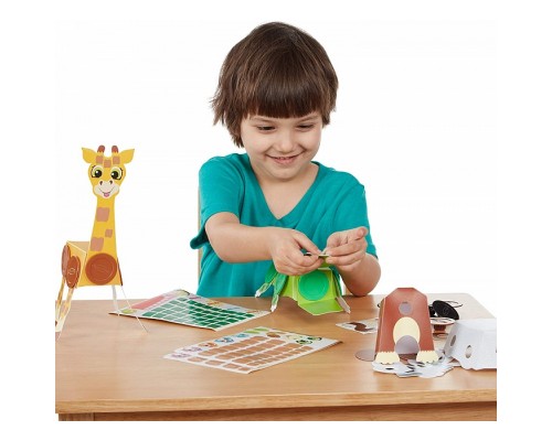 Набір для творчості Melissa&Doug Веселі тварини Сафарі (MD30190)