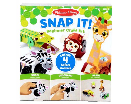 Набір для творчості Melissa&Doug Веселі тварини Сафарі (MD30190)