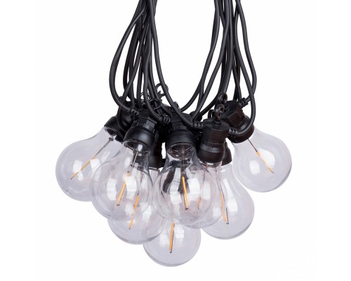 Гірлянда YES! Fun ретро LED вулична 10 ламп, 6 м, IP44, тепло-біла, 8 м (801172)