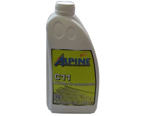 Антифриз Alpine концентрат C11 Кuhlerfrostschutz жовт. 1,5л (1145Y-15) 