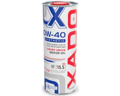 Моторна олива Xado 0W-40  Luxury Drive 1л (XA 20172)
