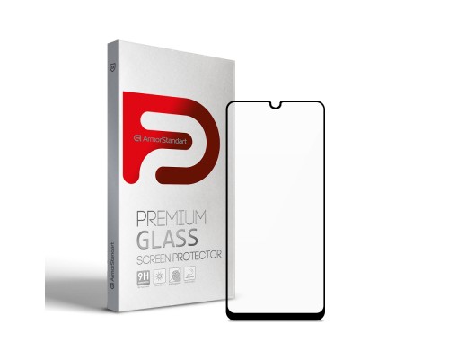 Скло захисне Armorstandart Full Glue Samsung A33 (A336) Black (ARM62562)