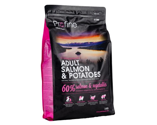 Сухий корм для собак Profine Adult Salmon з лососем і картоплею 3 кг (8595602517589)